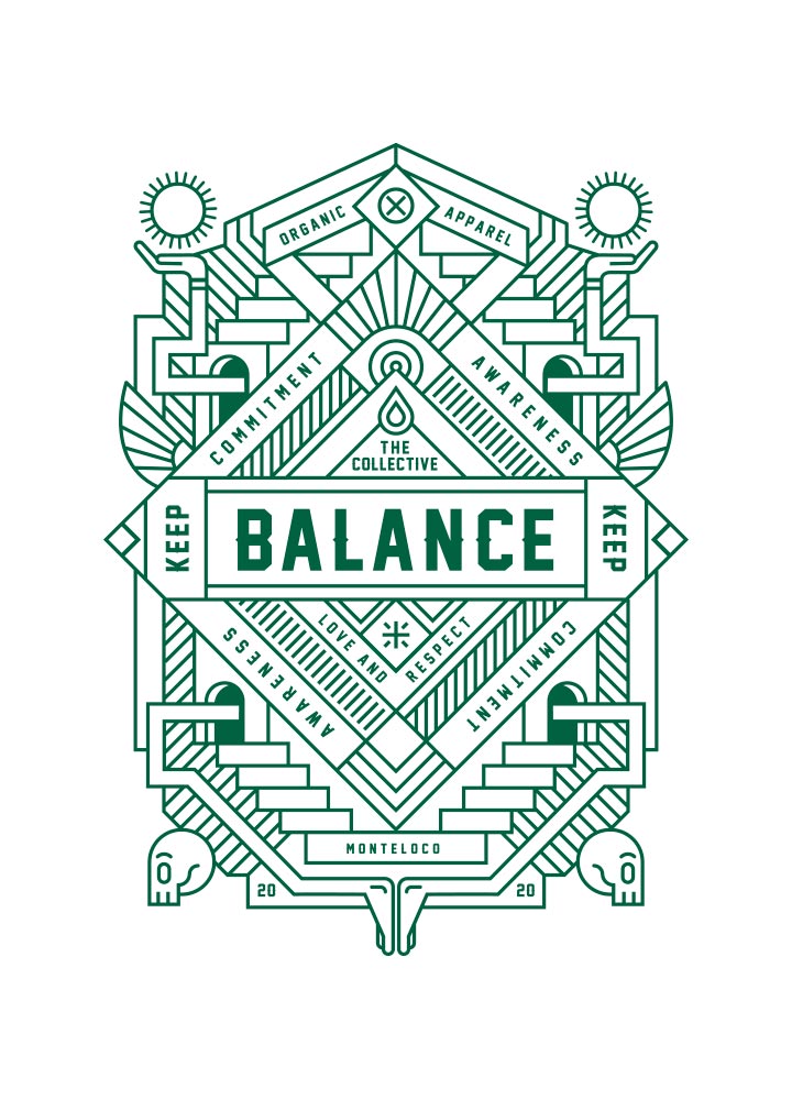 Sudadera Keep Balance doble diseño
