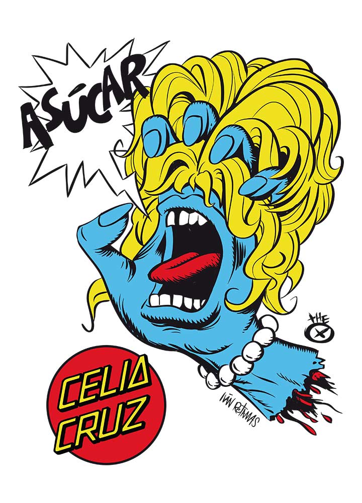 Celia Cruz doble diseño