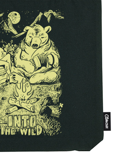 Tote Bag Negra - Into the Wild