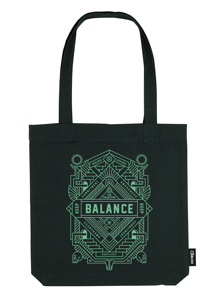 Tote Bag Keep Balance - Negro